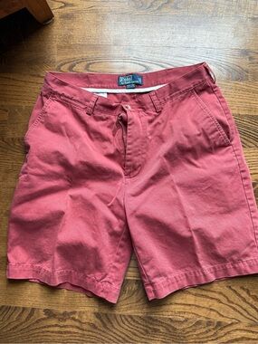 Polo by Ralph Lauren Men’s Coral-Red Shorts